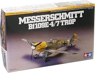 Tamiya Messerschmitt Bf109e-4/7 Trop - 1:72 Scale Aircraft -