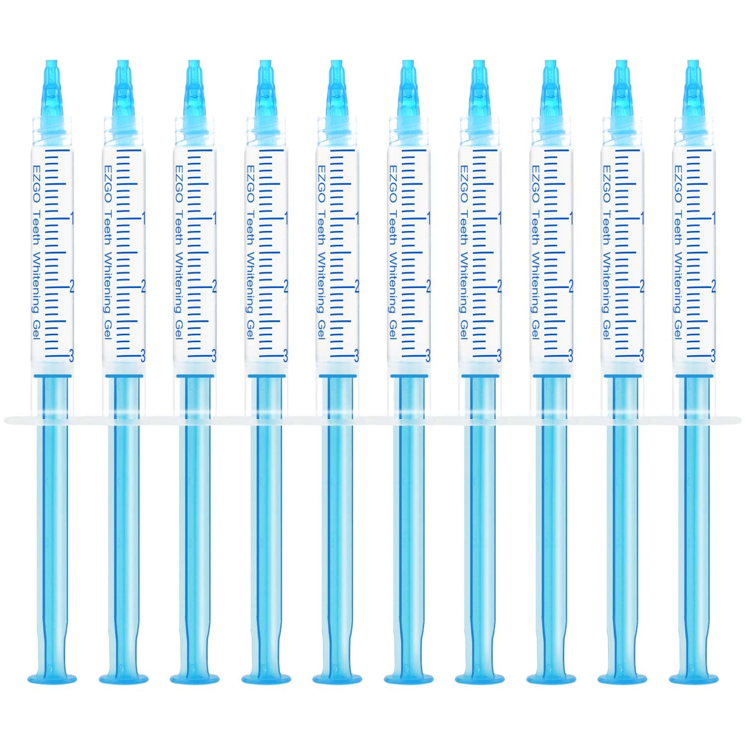 10 Pack Teeth Whitening Gel Refills 22% Bleaching Gel, No Sensitive Teeth Whitener, Great for Sensitive Tooth Whitening, Carbamide Peroxide Teeth Whitening Gel, Mint Flavor (10X 3ML)