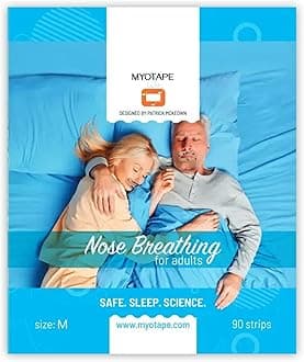 MyoTape - Mouth Tape for Teenagers & Petite Faces - 90 Nights - Reduce Snoring - Safe Alternative to Mouth Tape - Improve Your Sleep - Promote Nasal Breathing - Comfortable & Gentle On Skin
