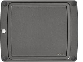 Epicurean - 505-151102003 Epicurean All-In-One Cutting Board with Non-Slip Feet, 14.5" × 11.25", Slate/Black