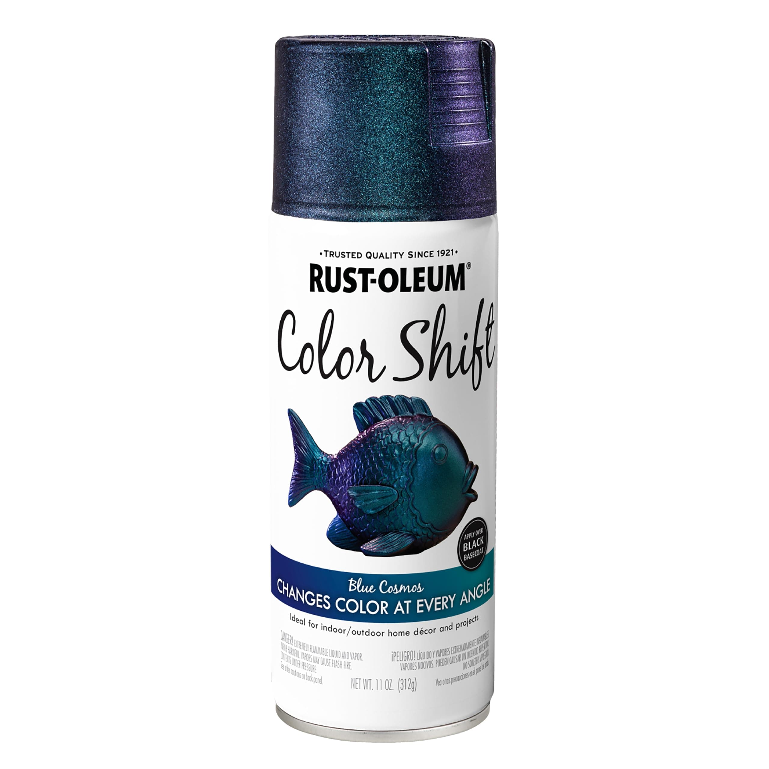 Rustoleum Color Shift Spray Paint, 11 ounce, Cosmos Blue