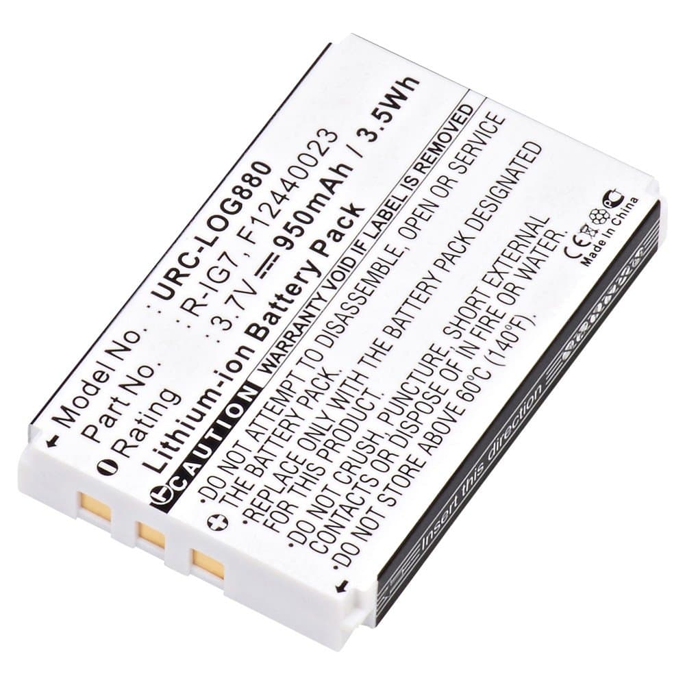 ULTRALASTURC-LOG880 Replacement Battery for Harmony 880 Remote