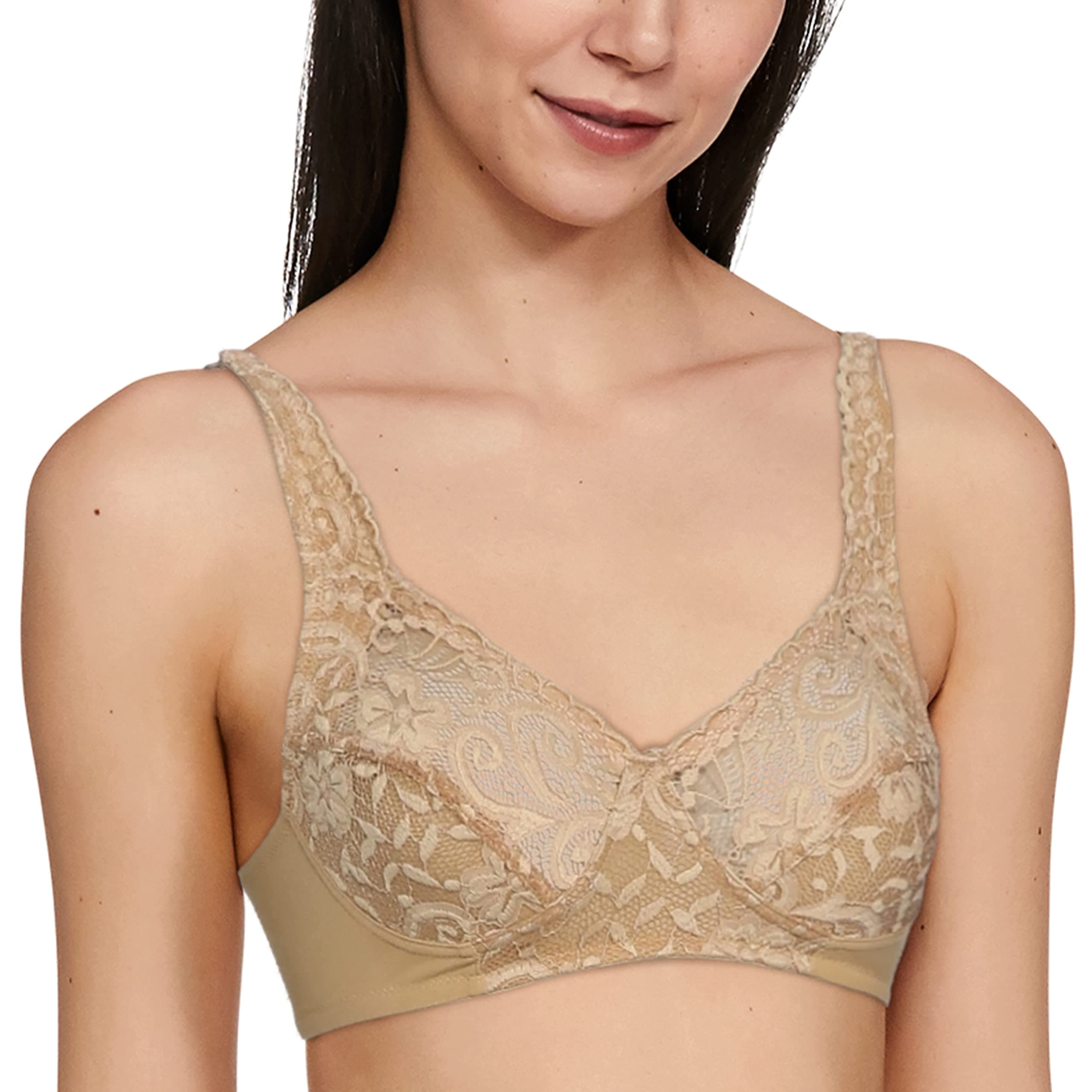 Women's Full Cup Non Padded Non Wired Bra
