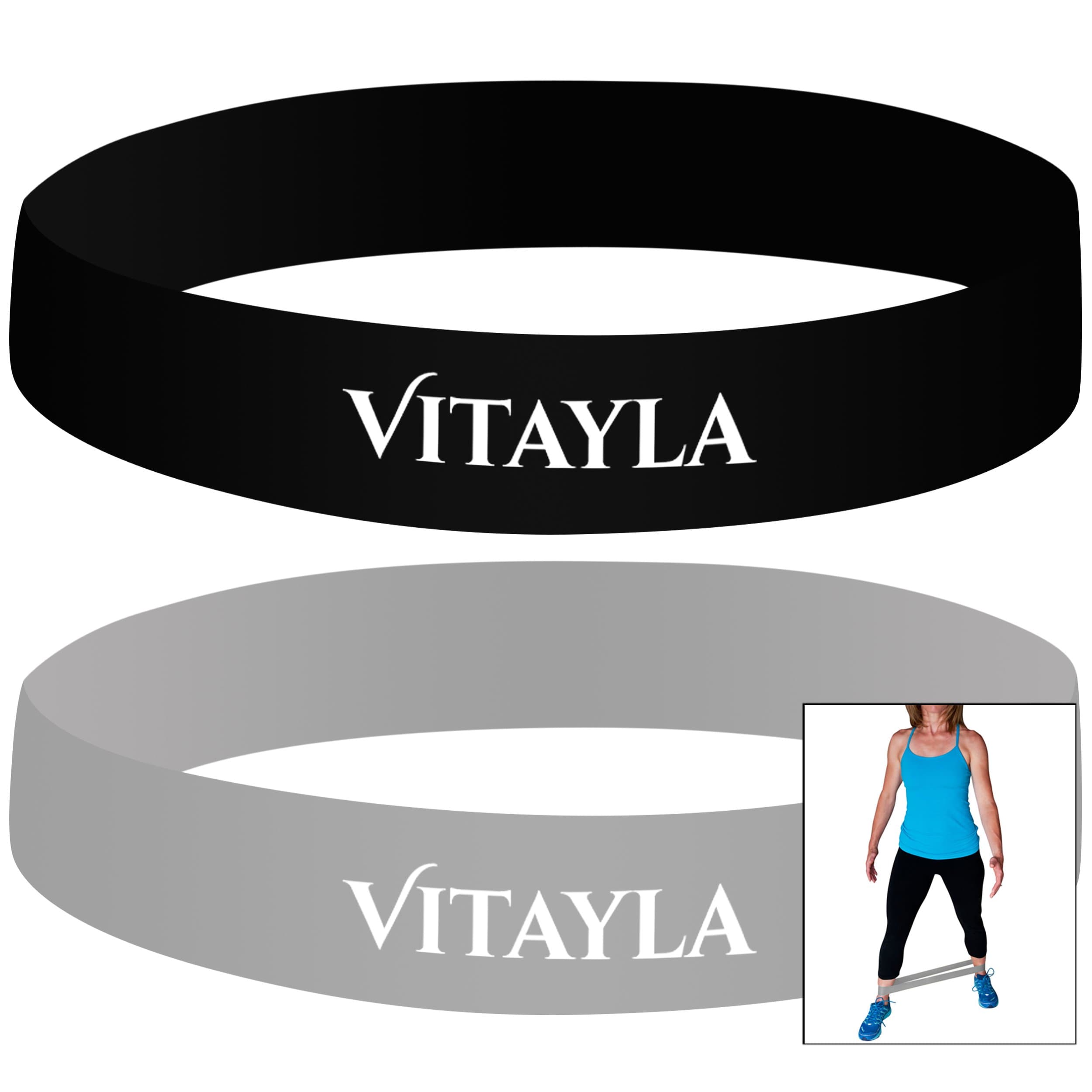 Power User Loop Bands for Exercise (X-Heavy, XX-Heavy) with BONUS Exercise Guide–Great Workout for Legs and Arms–Resistance Bands Are Excellent for Home/Travel/Favorite DVD–Stretch Bands for Men and Women–