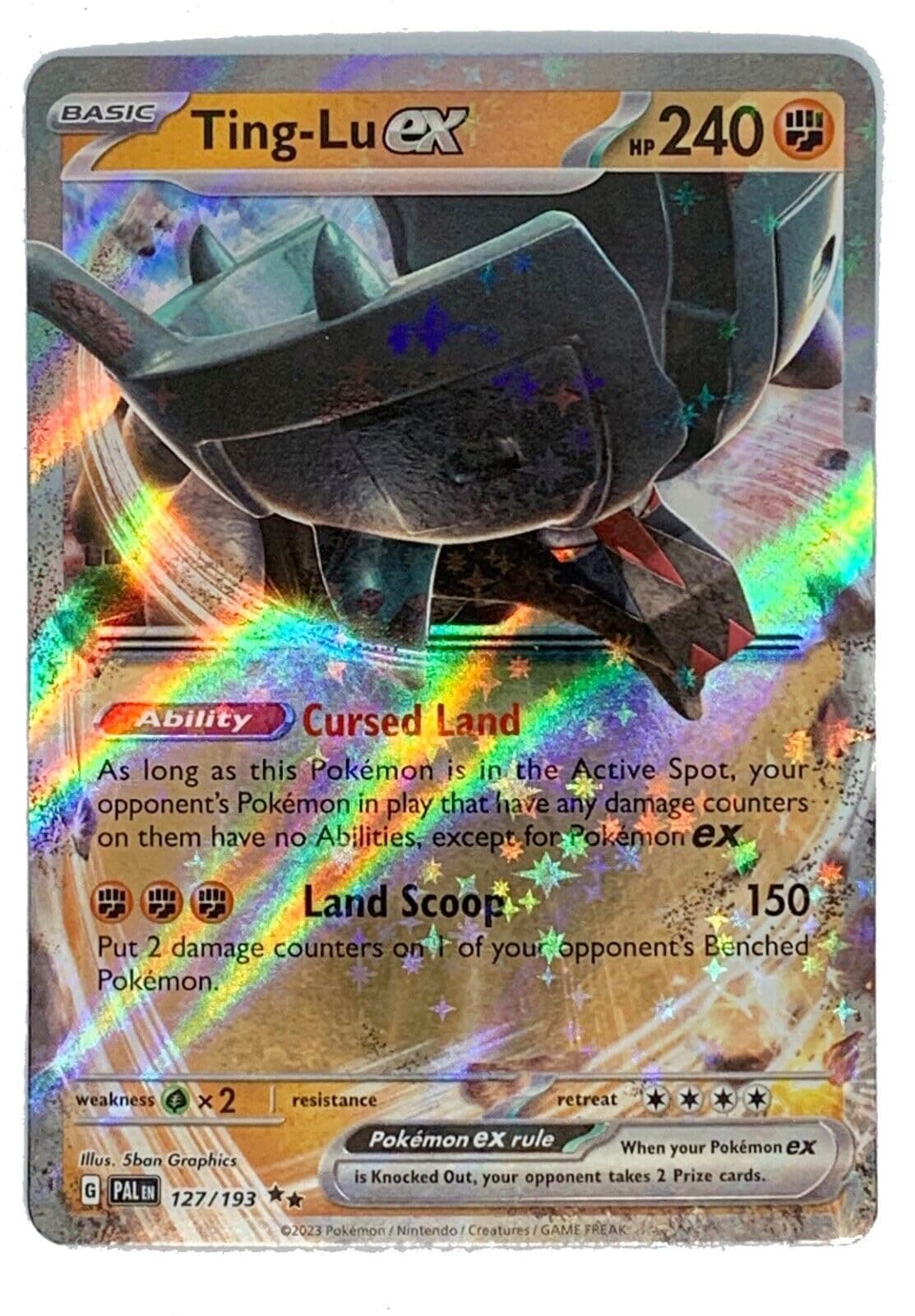 Pokemon - Ting-Lu ex 127/193 - Paldea Evolved Double Rare