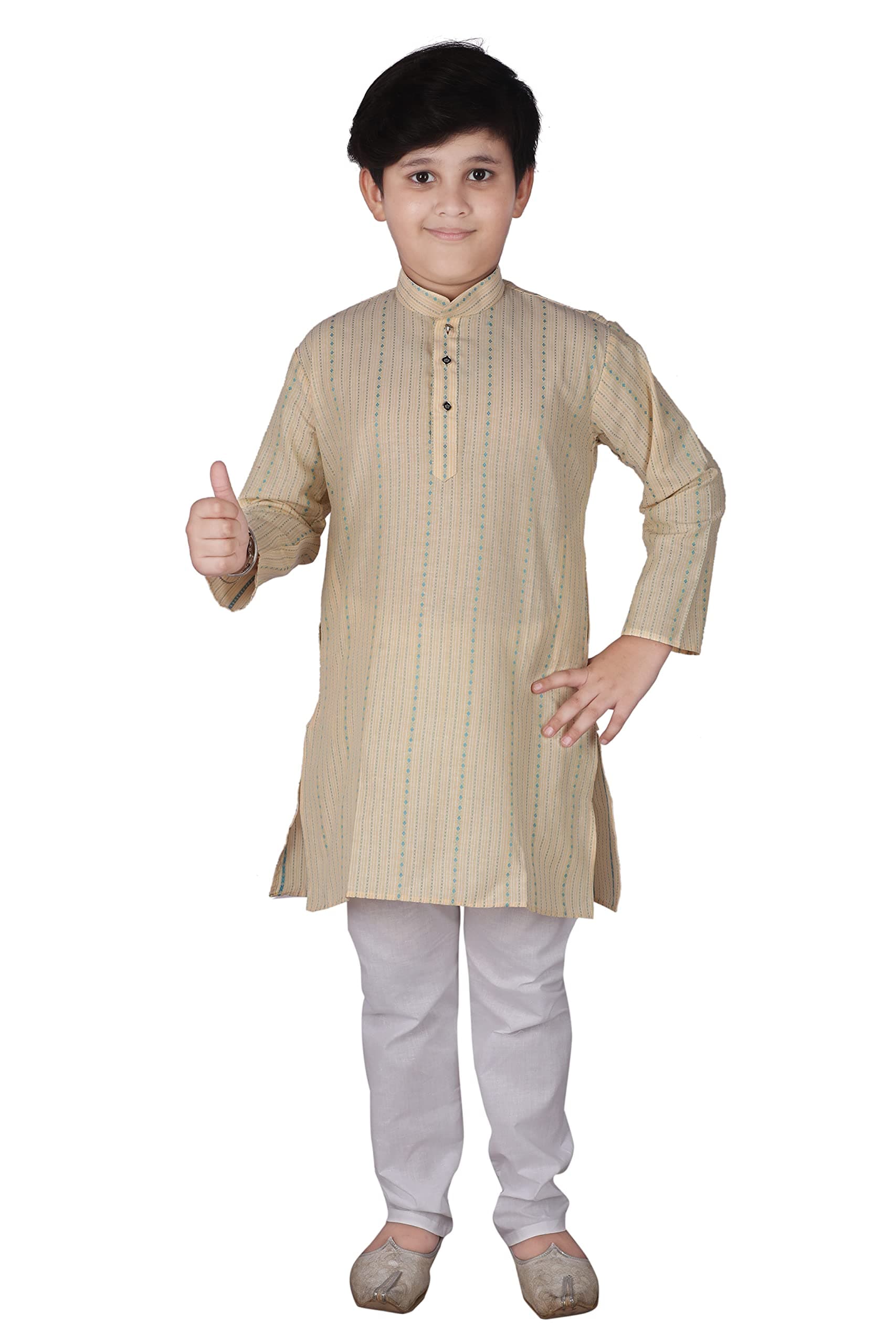 Pro-Ethic Style Developer Cotton Kids Kurta Pyjama For Boys | Kurta Paijama Set, (S-145)