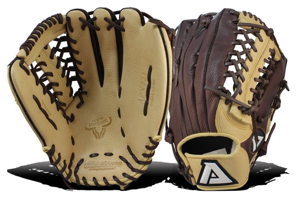AkademaAPX221-Lt 12.75" Reptilian Claw Pattern, Modified-Trap Web, Open Back, Deep Pocket, Left Hand Throw (Left Throw)