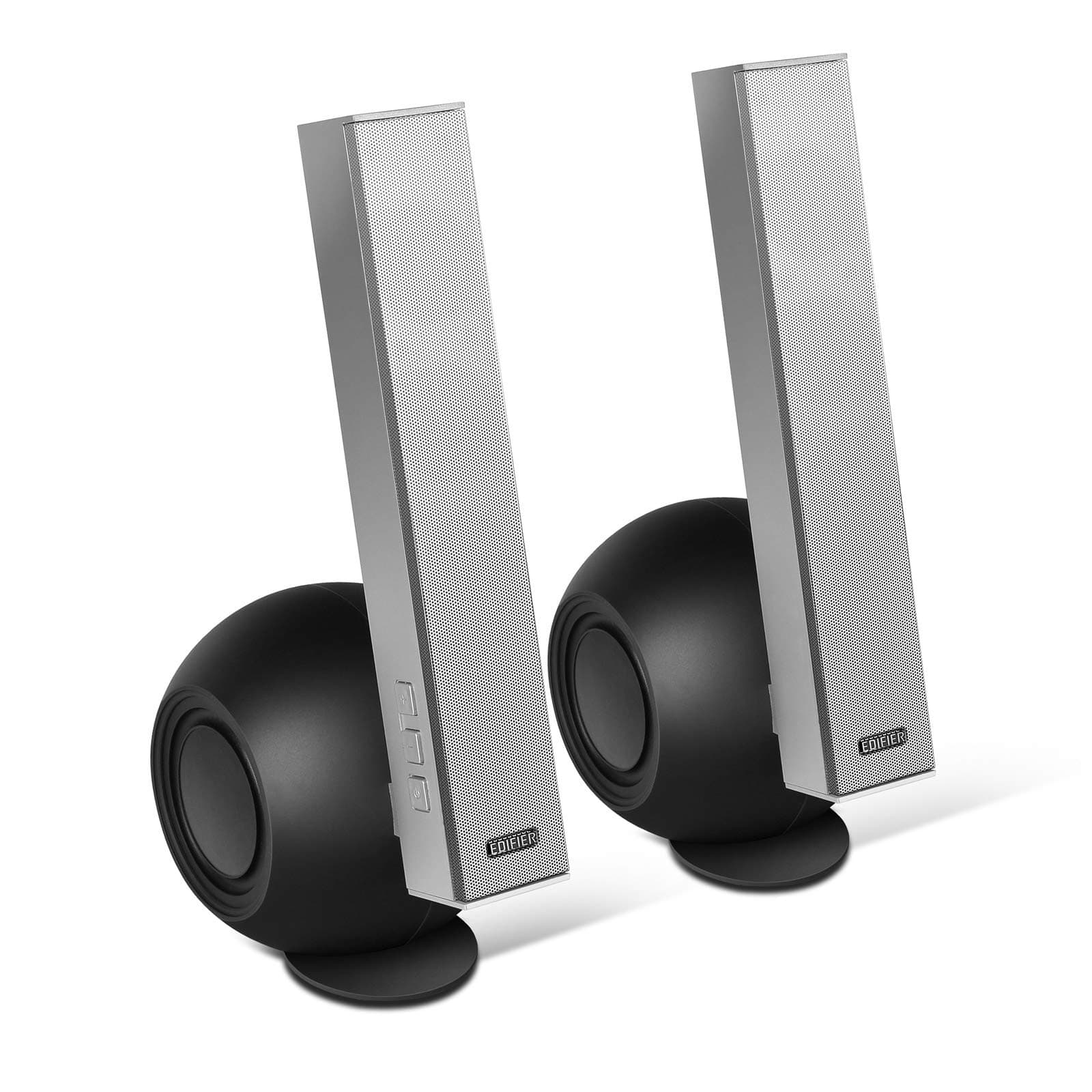 Edifier Exclaim Bi-Amped 2.0 Speaker System (e10), Silver