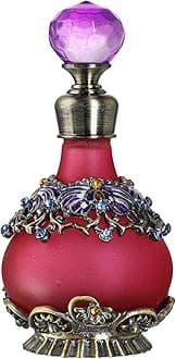 25ml Purple Vintage Refillable Crystal Decor Perfume Bottle