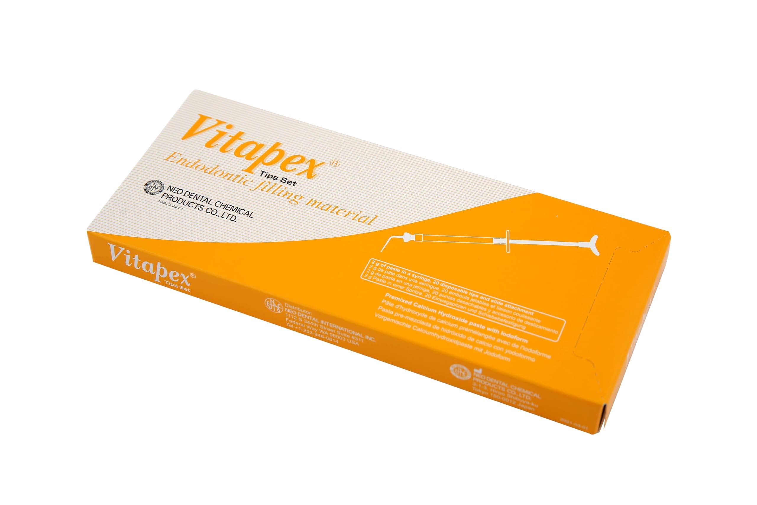 Vitapex Endodontic Root Canal Filling Material, Tip Set