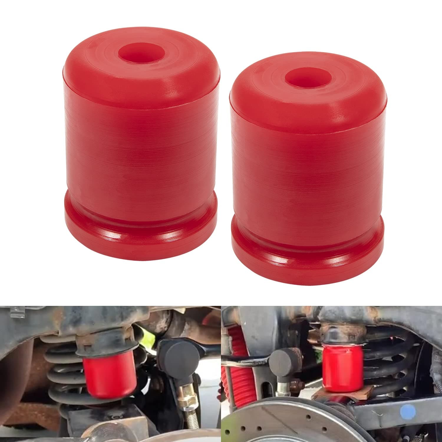 Camoo 1-1304 Rear Polyurethane Bump Stop for 2007-2018 Jeep Wrangler JK/JKU