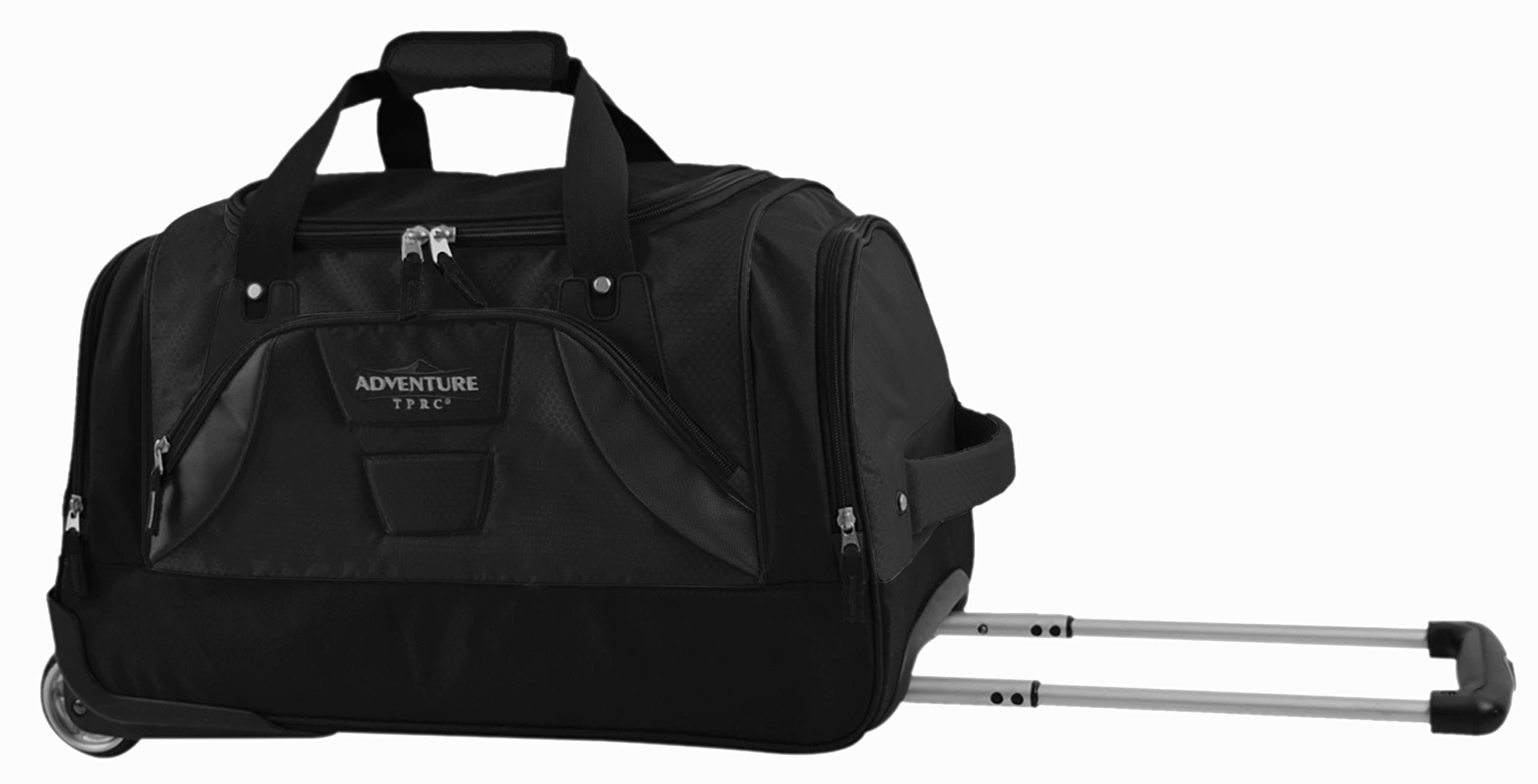 TPRC Adventure Rip-Stop Upright Rolling Duffel Bag