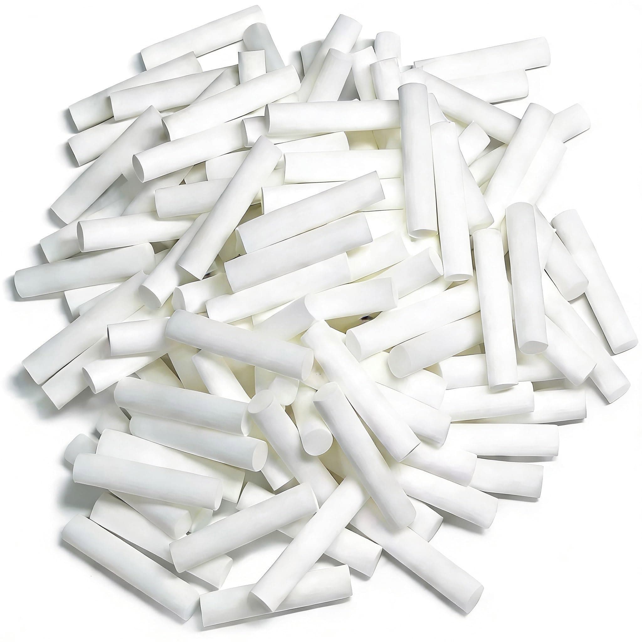 110Pack Wick Essential Oil Inhaler Replacement Kit, 4 cm (1 5/8 inch) Blank Nasal Sticks,or Essential Oil Inhalers. 10 Mini Droppers. for Essential Oil Inhalers.