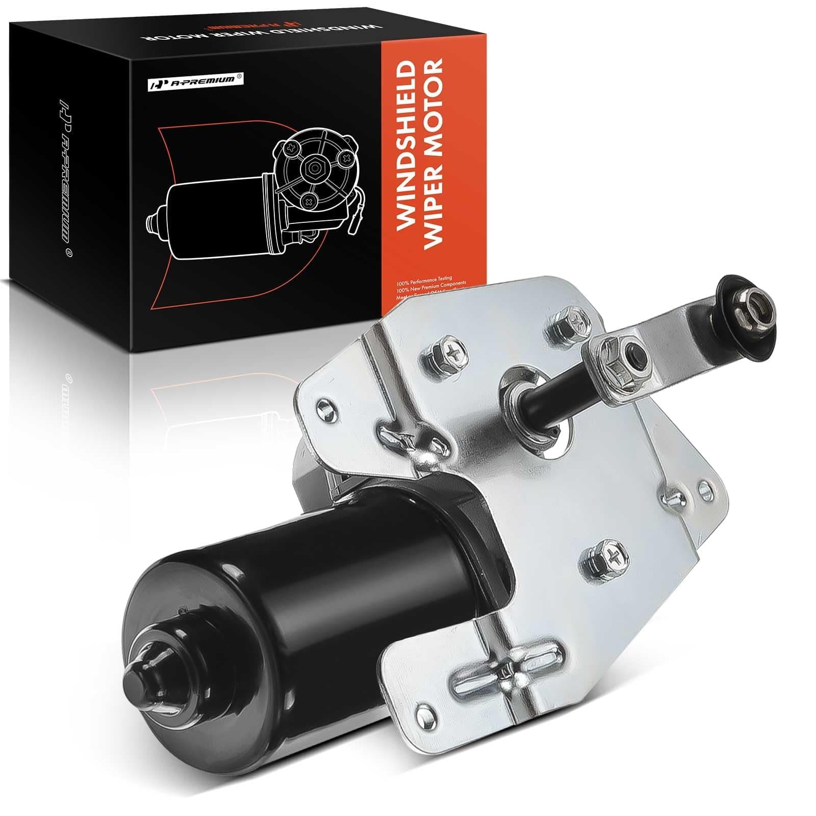 A-Premium Front Windshield Wiper Motor Compatible with Ford Ranger 2008-2011 Cab Pickup, Crown Victoria 2007-2011 Sedan & Mercury Grand Marquis 2007-2011 Sedan, 4+8 Pins, Replace OE# 8L5Z-17508-A