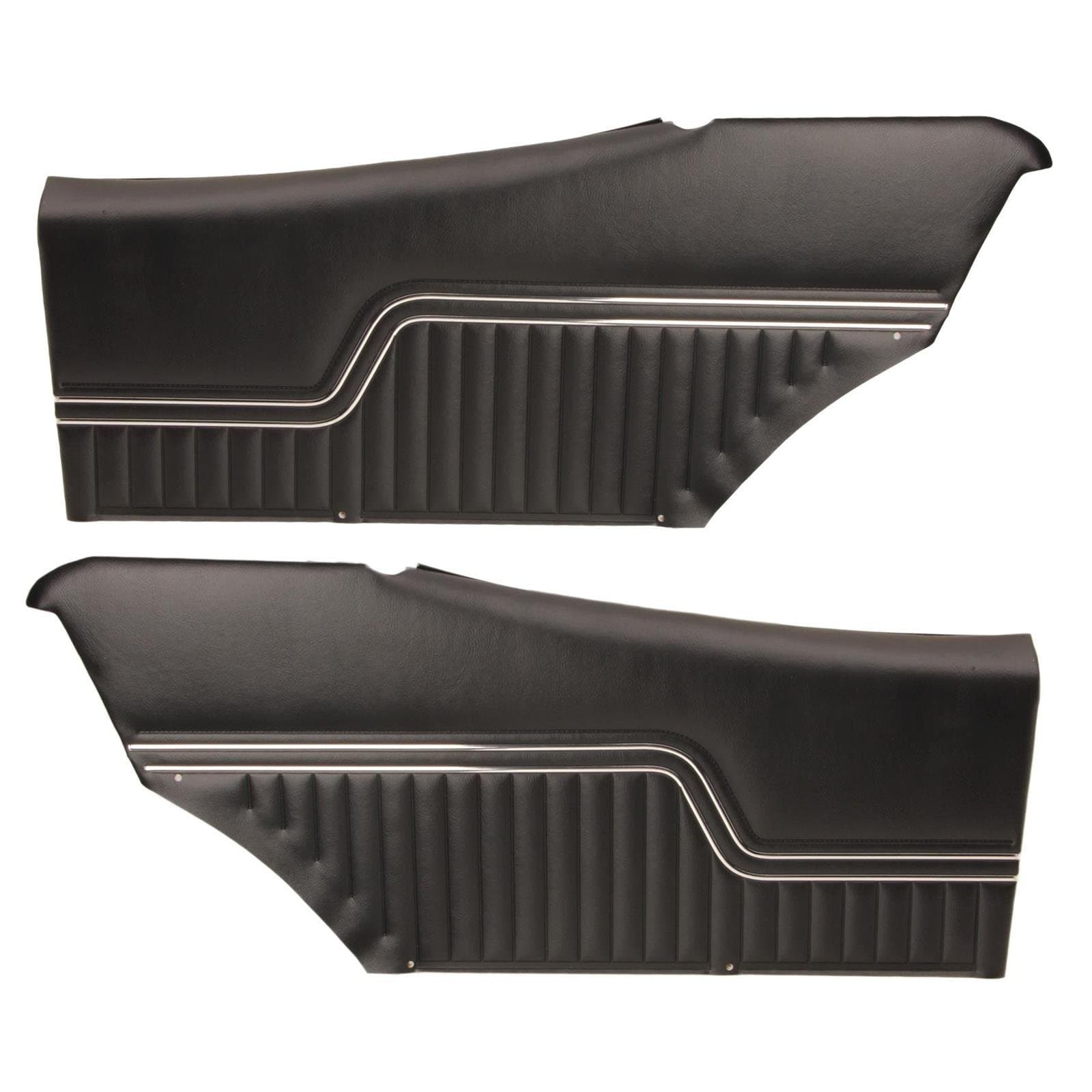 PRE-Assembled Door Panel Coupe Chevelle 70-72 Black