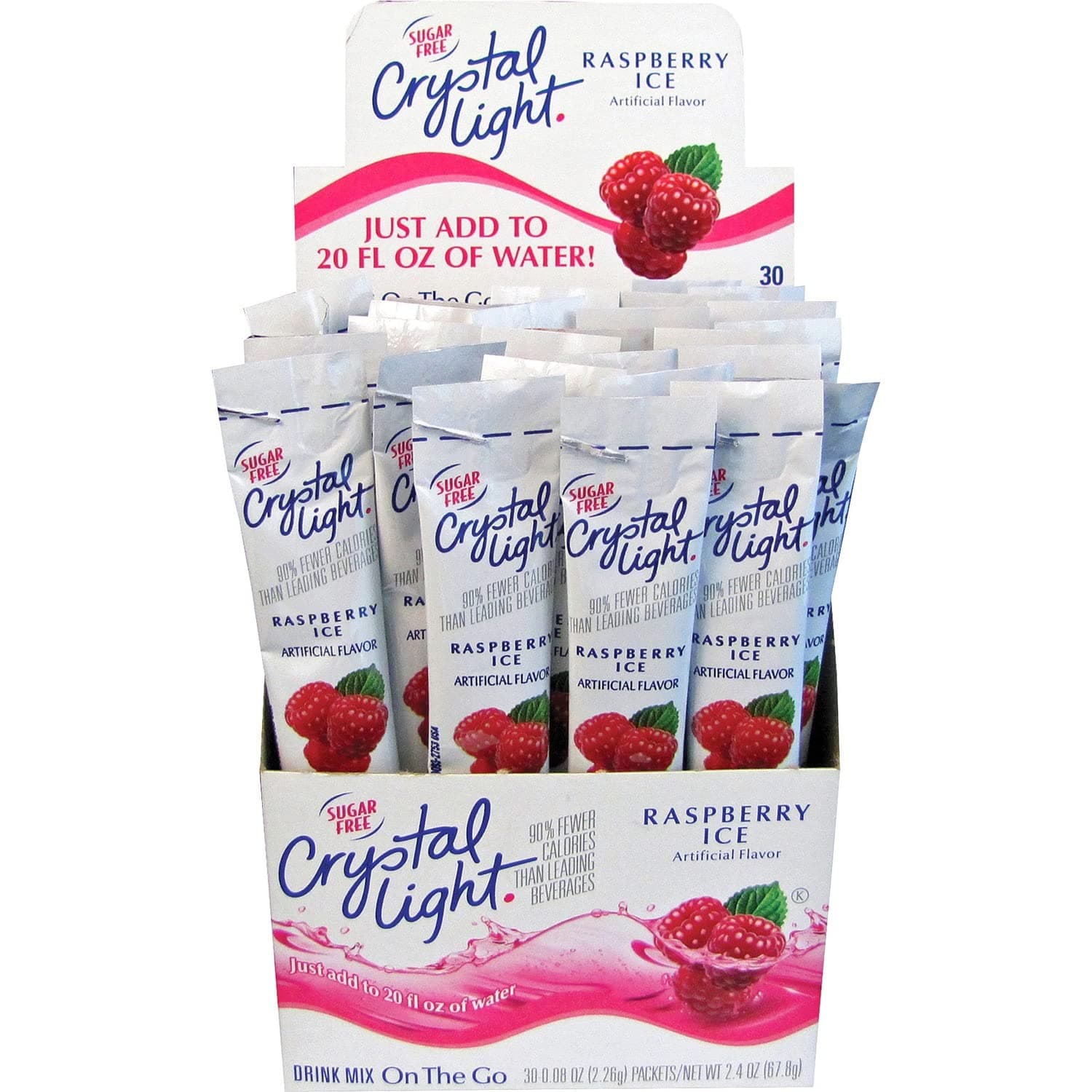 On-The-Go Raspberry Mix Sticks (Box of 30)