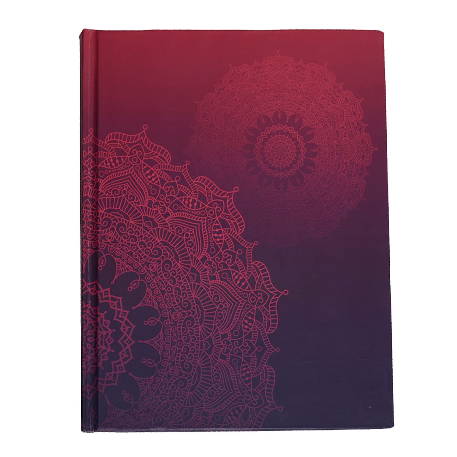 Mandala Hardbound, Hardcover Notebook Diary, (22 X 17.5 cm, 80 GSM, 140 Single Ruled Pages) Journal, Gift
