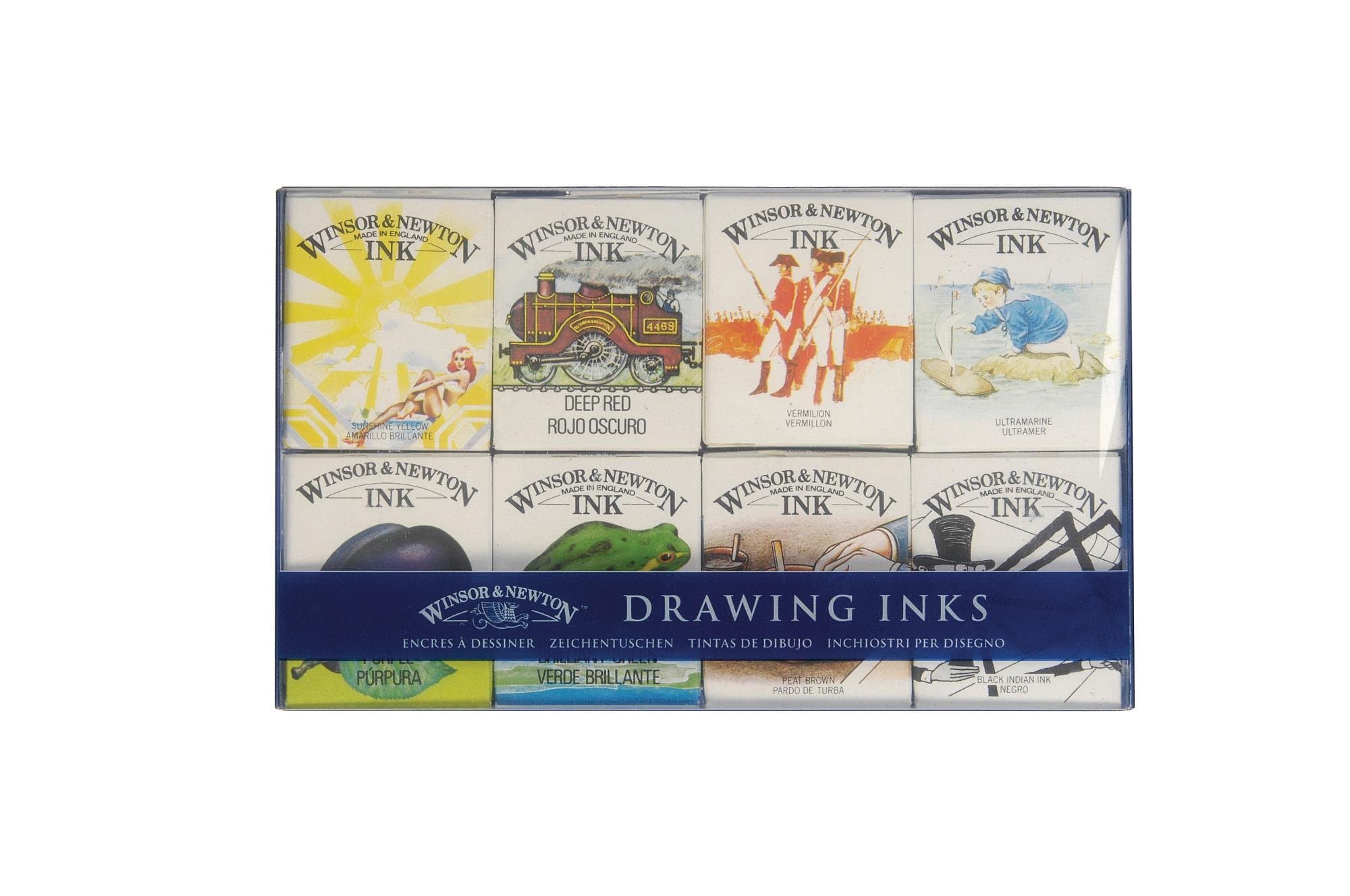 Winsor & Newton DRAWING INK SUPPLEMENT SET/8