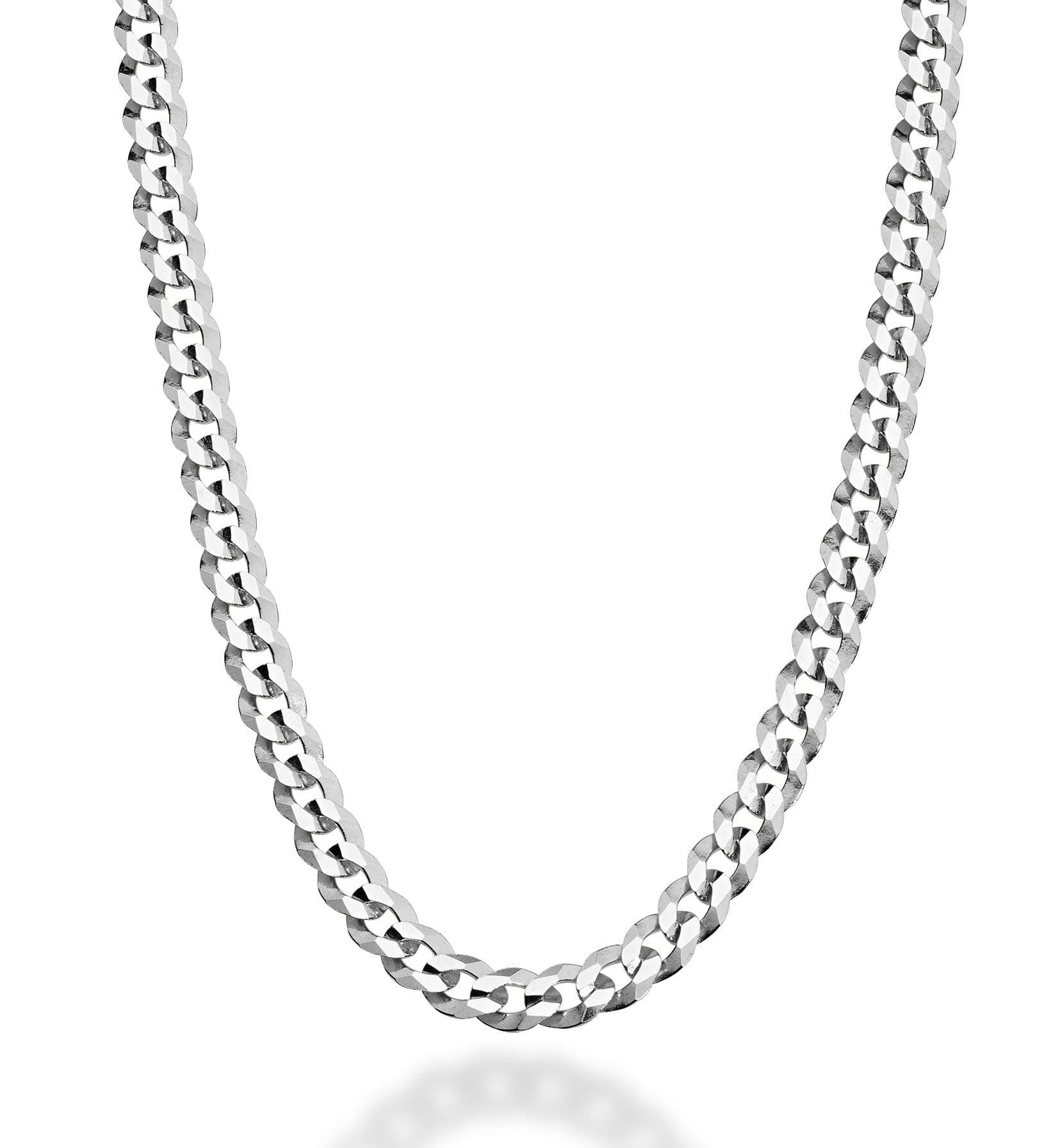 925 Sterling Silver 5mm Cuban Necklace