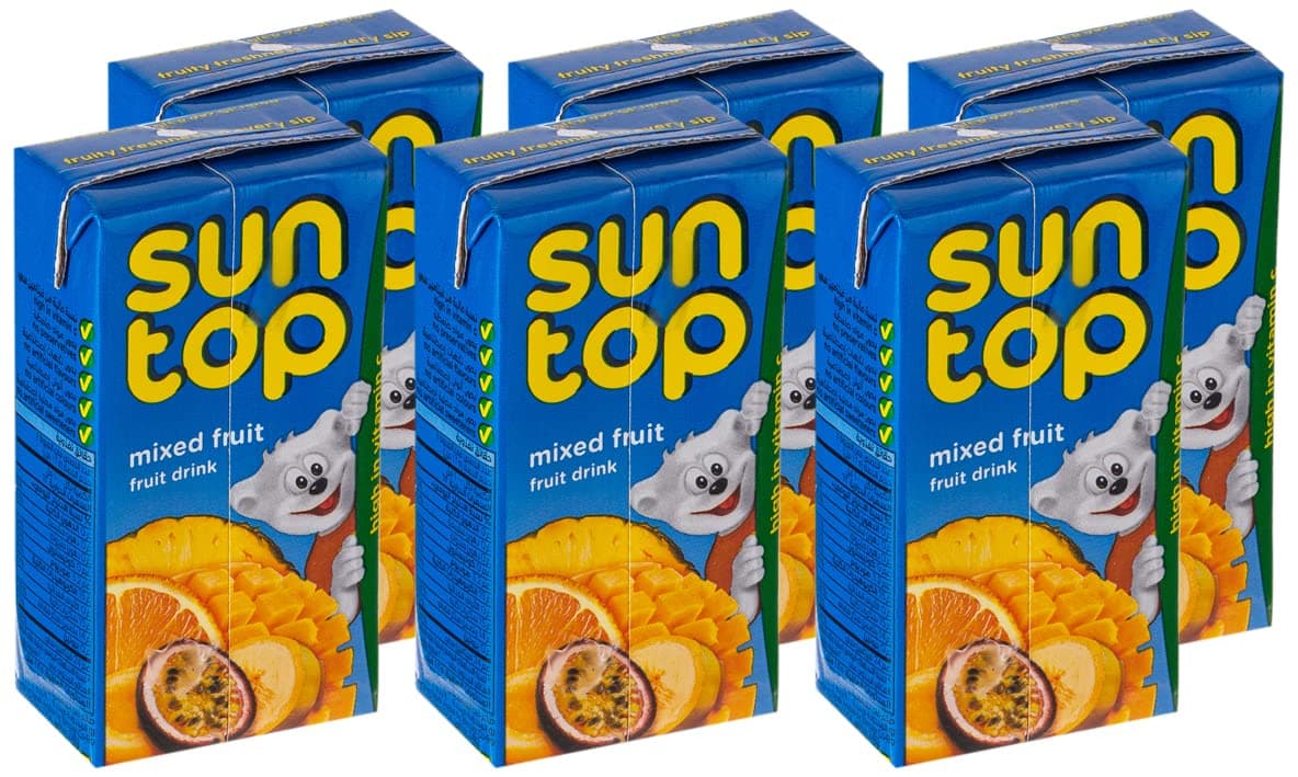 Suntop Mixed Fruit Drink 6 x 125ml