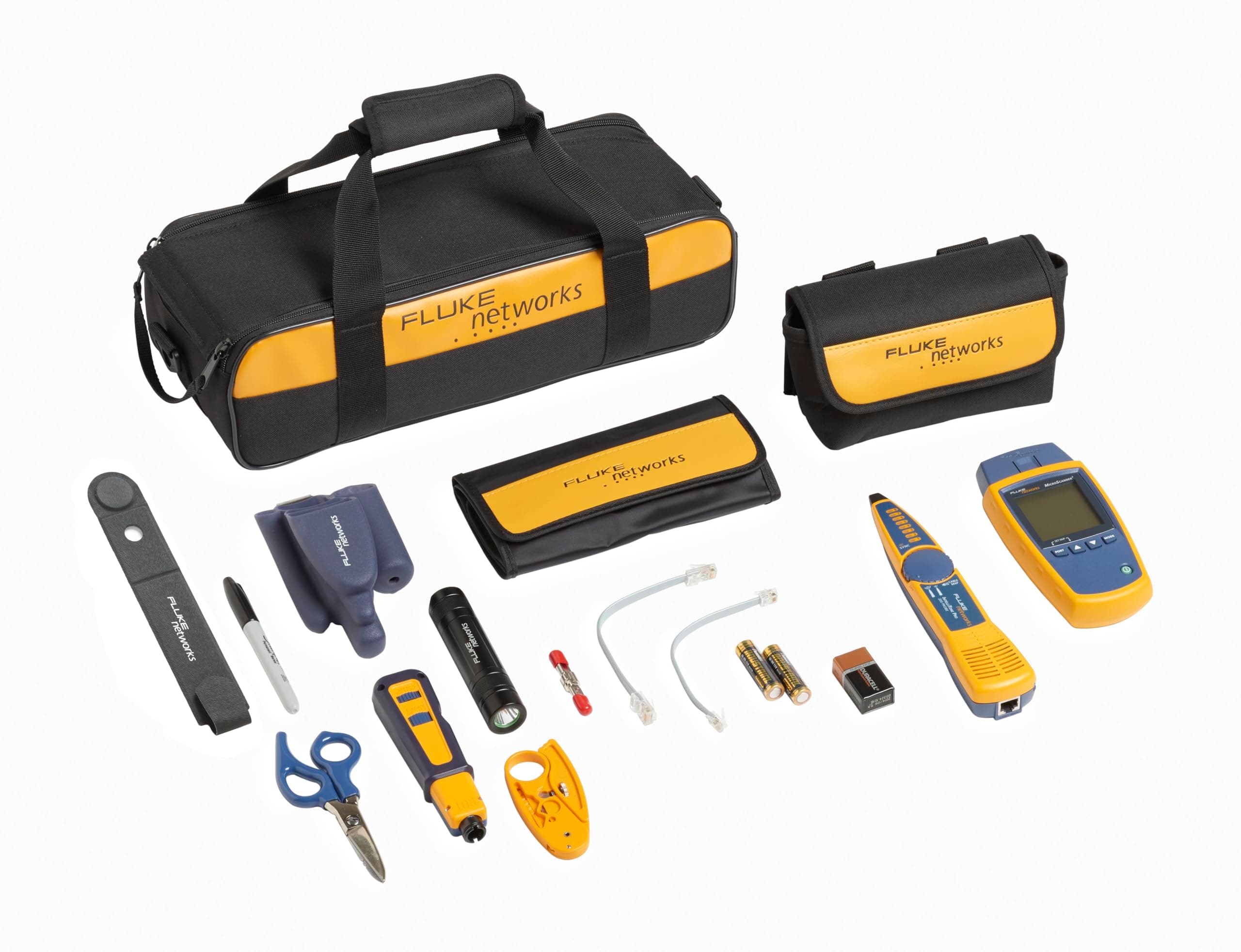MS2-TTK MicroScanner2 Termination Test Kit: MicroScanner2 + IS60 Pro-Tool Kit + IntelliTone 200 Probe + RJ11 & RJ45 Patch Cables in Deluxe Carry Case