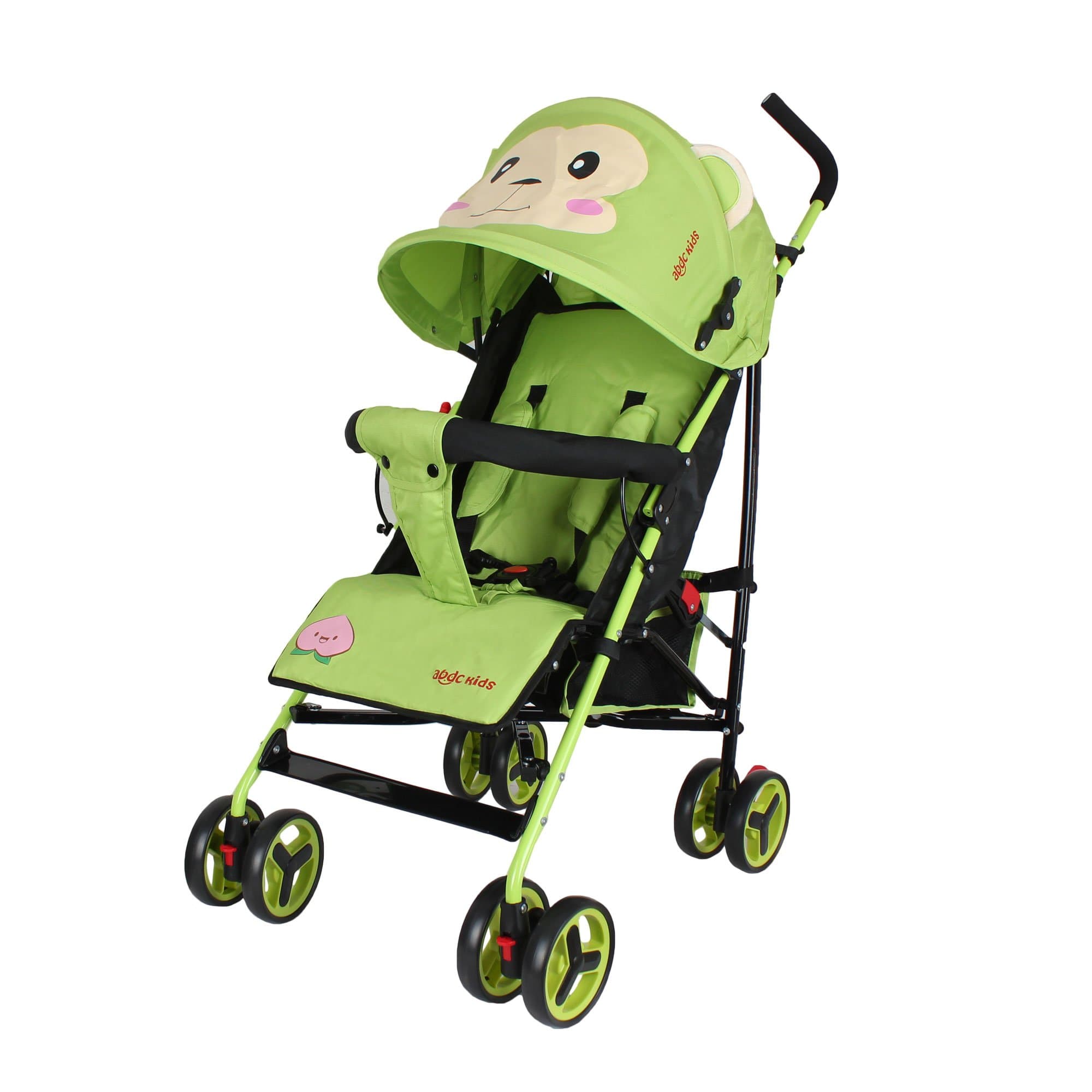 Abdc Kids Baby Pram Stroller, Green