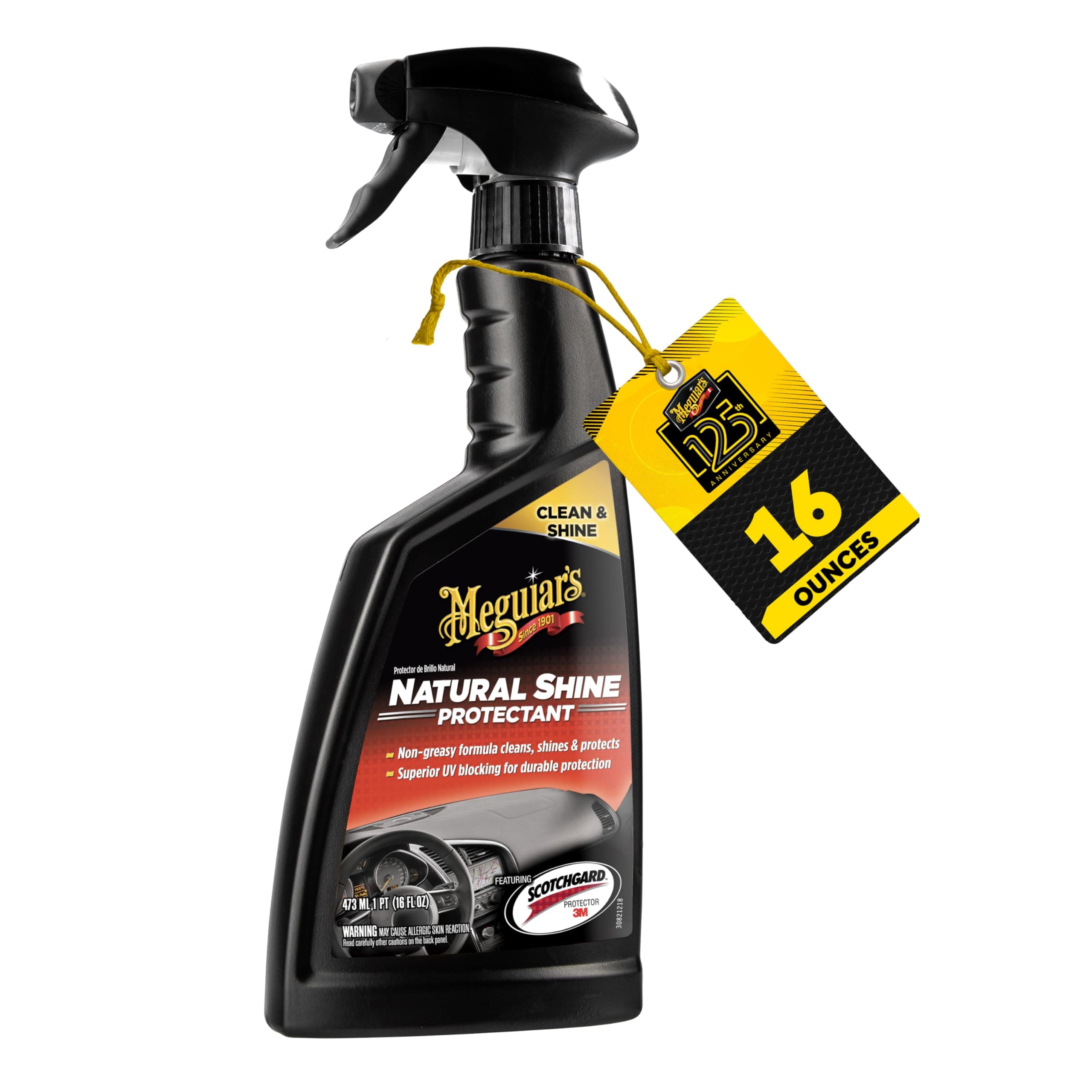 Meguiar's G4116 天然輝き保護剤 - 16オンスのスプレーボトル