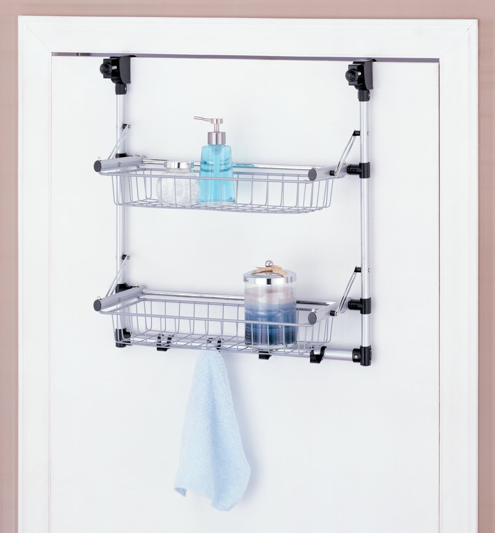 Organize It All Over-Door 2-Basket Unit