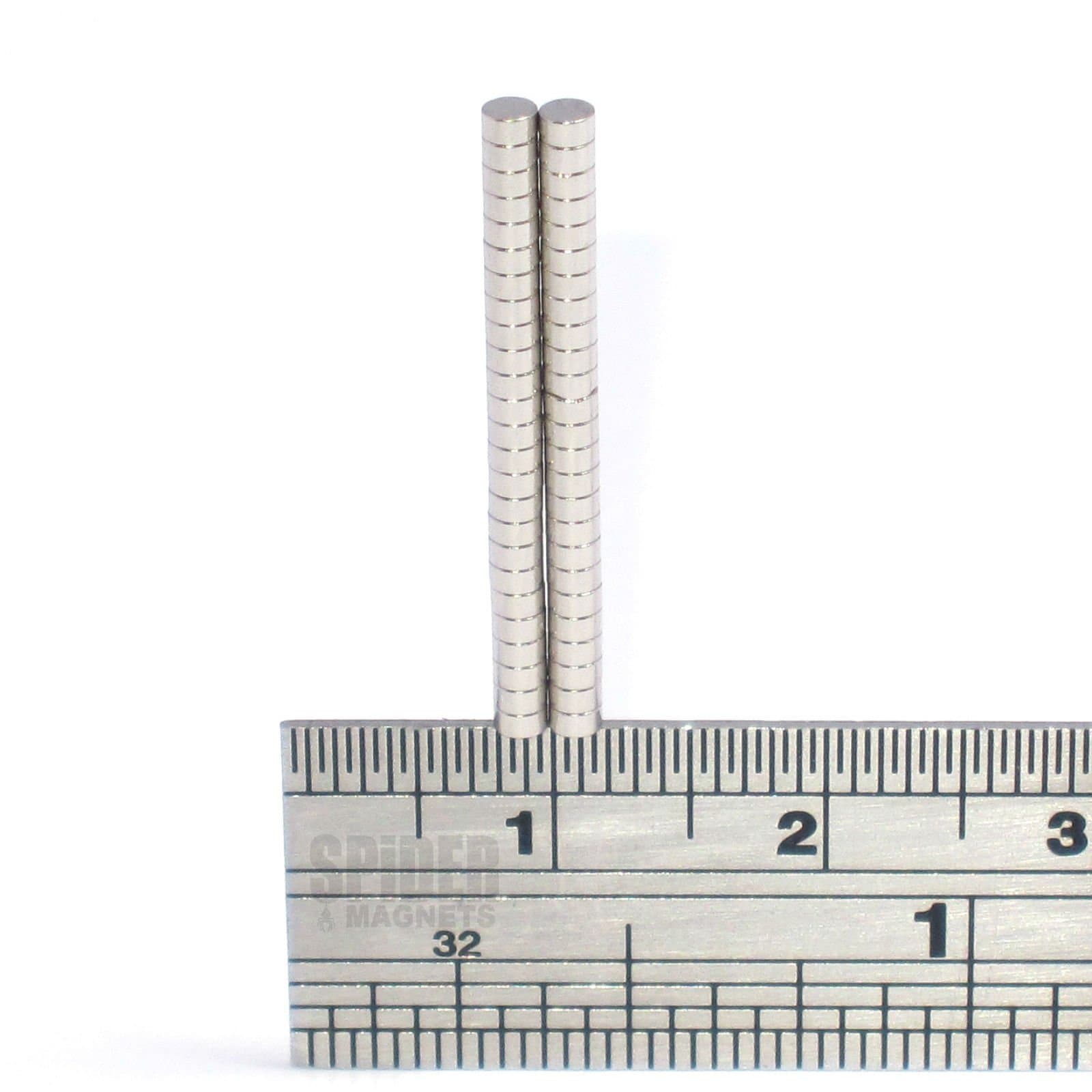Ltd Tiny Magnets 2x1 mm N52 Grade Neodymium Disc Small Round Craft Disk 2mm diameter x 1mm (Pack of 250)