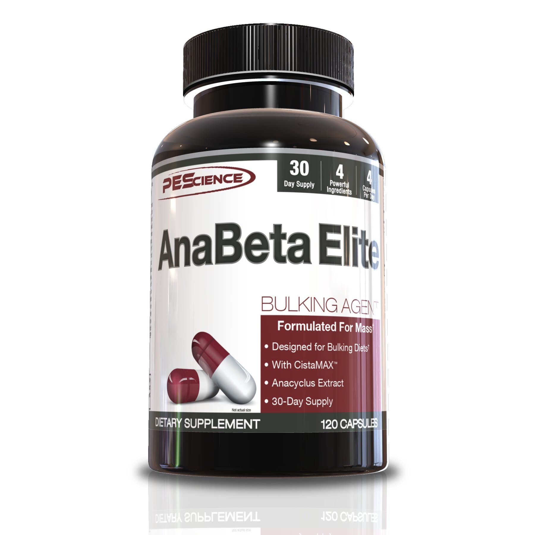 PEScience AnaBeta Elite (Bulking Agent), 120 Capsules