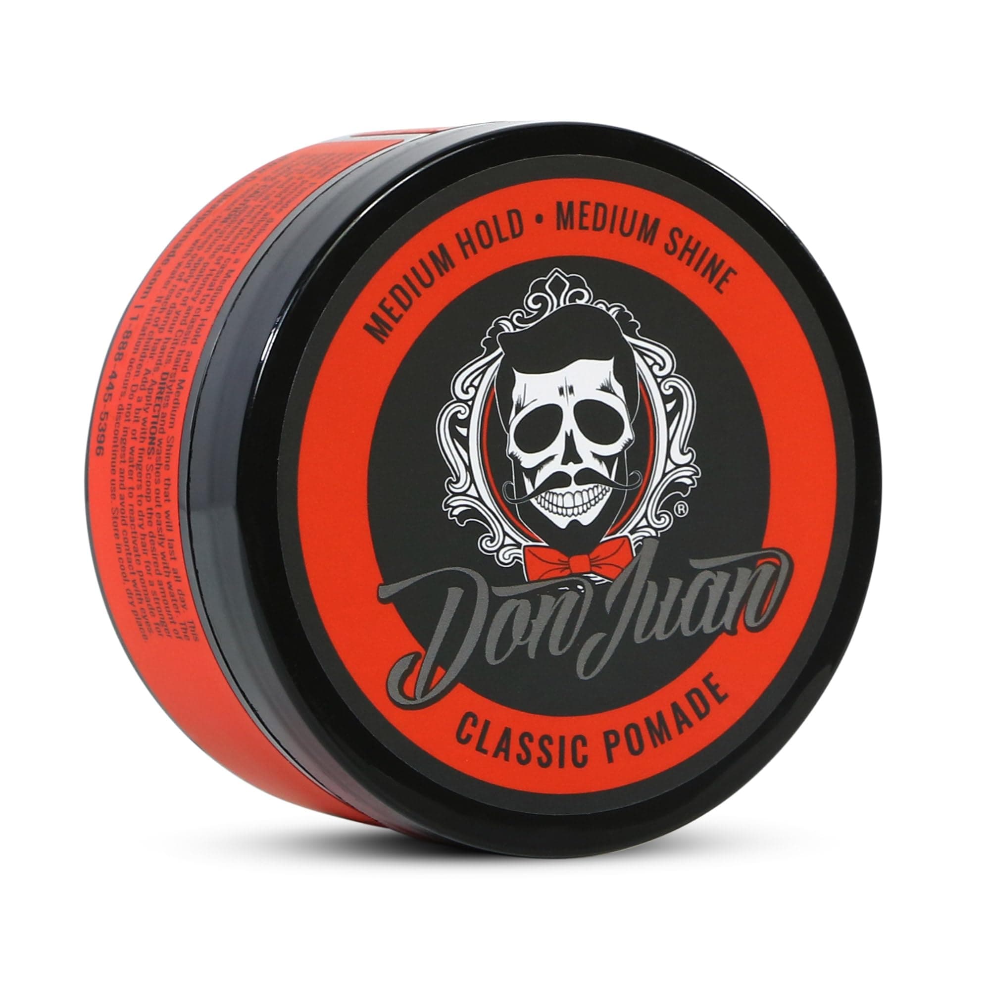 Don Juan Pomade | Medium High Hold | Medium Shine | Water Based | Honey Citrus Scent, 4oz