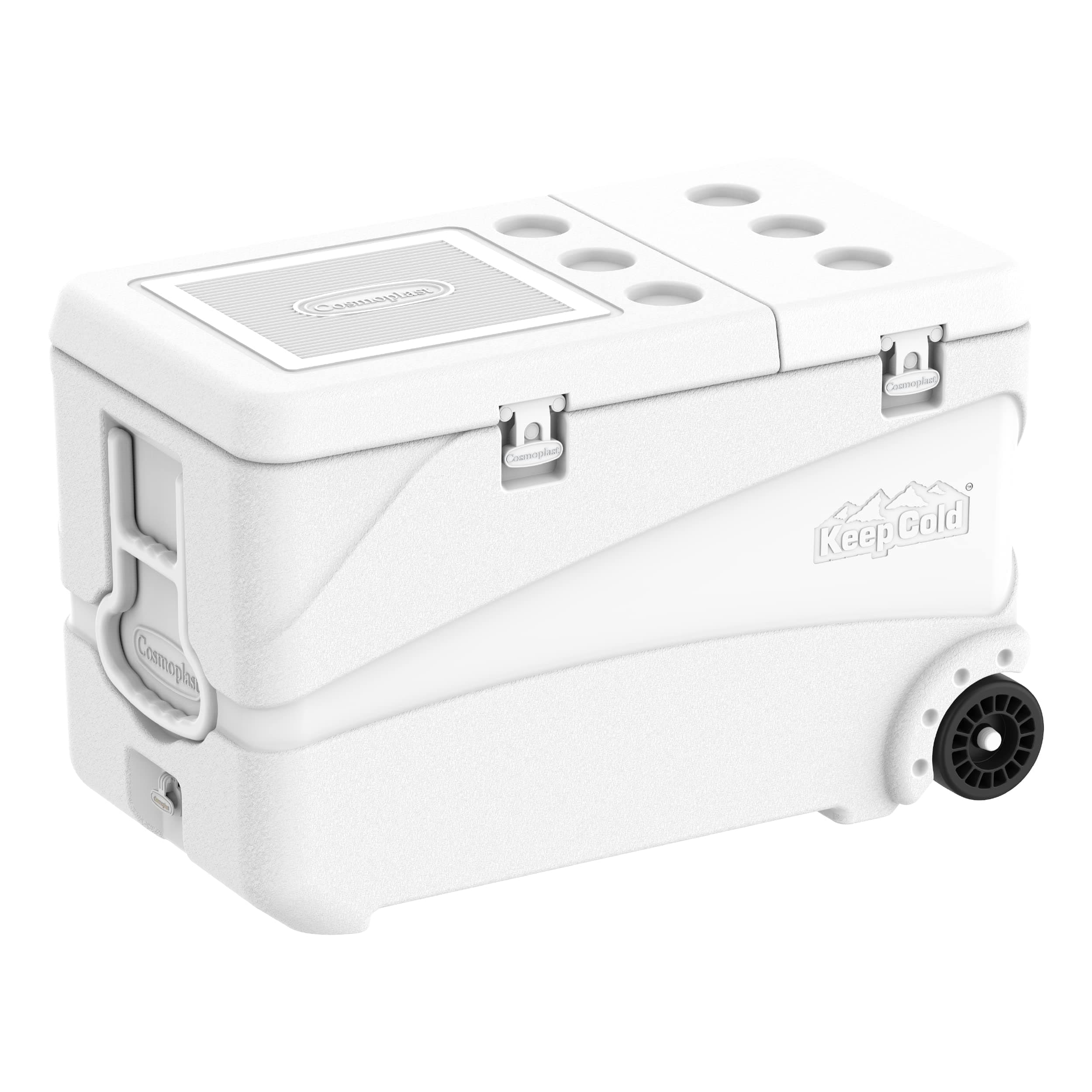Cosmoplast 102L KeepCold Deluxe Icebox with Wheels