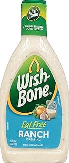 Wish-Bone Fat Free Ranch Salad Dressing, 450ml