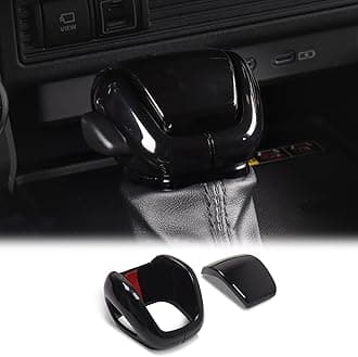 Gearbox Shift Lever Stickers for 2024 2025 Toyota Land Cruiser 250 1958 Prado Lc250 J250 Gear Knob Decoration Interior Modification Accessories (Black)