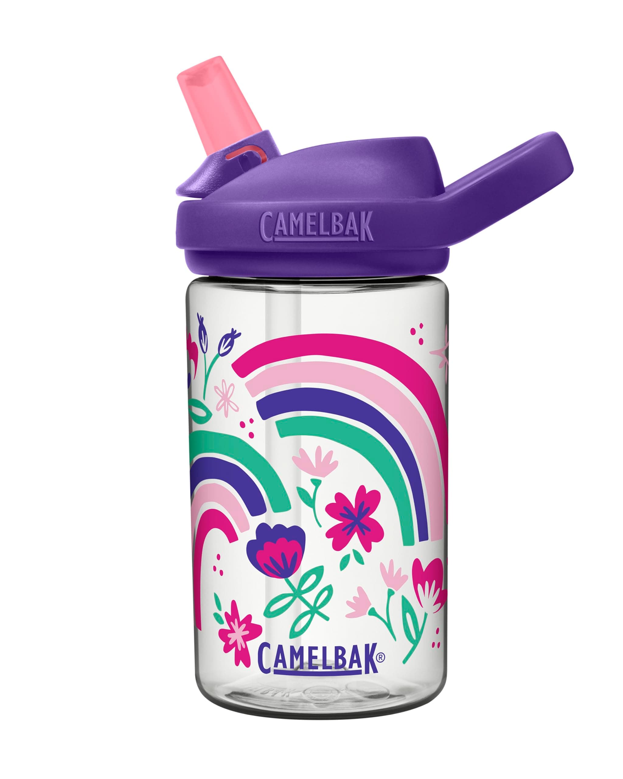 CamelBak eddy+ Kids 14oz, Rainbow Floral