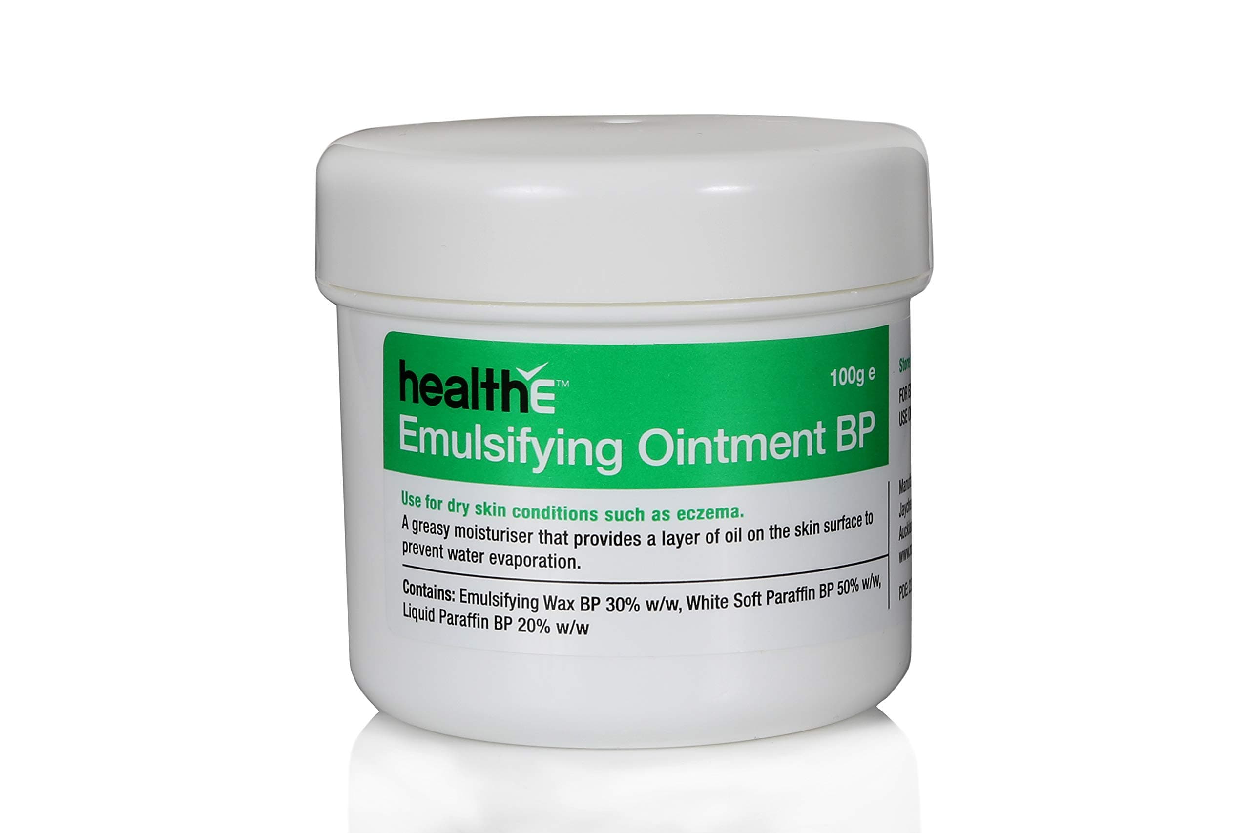 Emulsifying Ointment BP - Suitable For Eczema, Dermatitis, Psoriasis and Sensitive Skin (100g Pot)