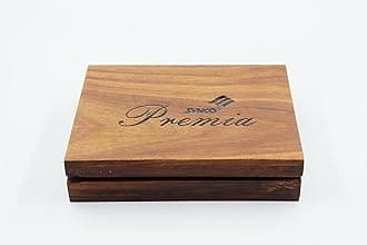 Premia Carrom Board Coins Come in sheesham Box Wooden Carrom Coins 24(11 Brown + 11 Black + 2 Red)