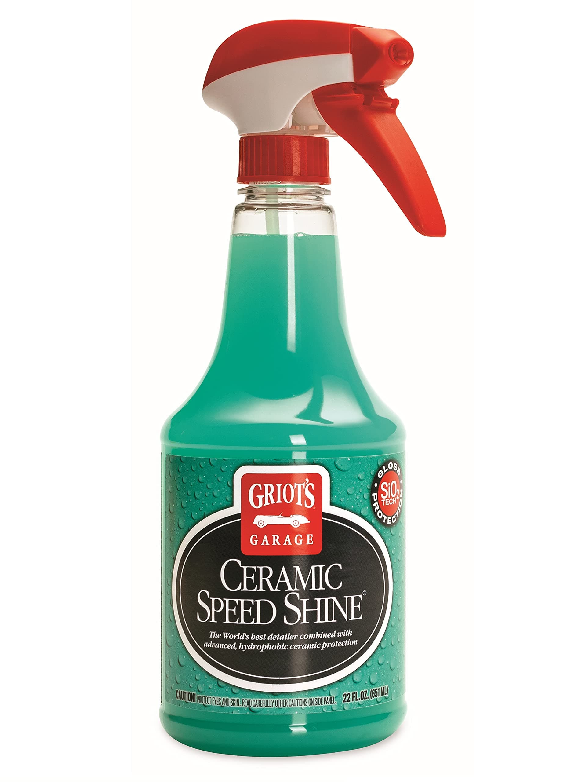 Griot's Garage 10945 Ceramic Speed Shine 22Oz , Green