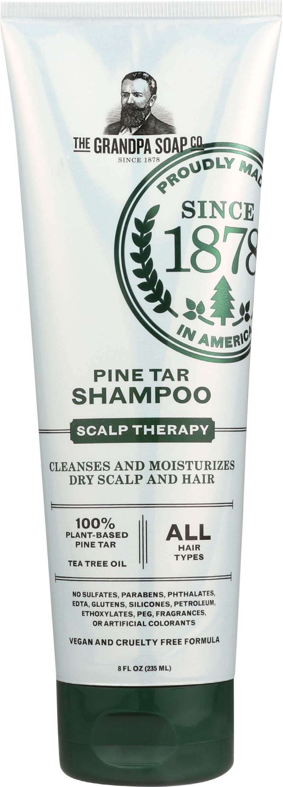 Pine Tar Shampoo, Packaging May Vary, 8 Fl Oz