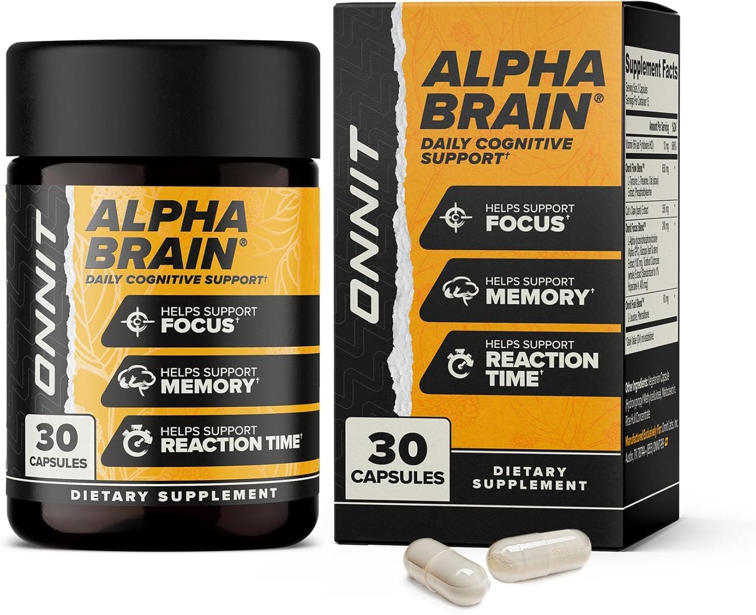 Onnit Alpha Brain Capsule 30 CP