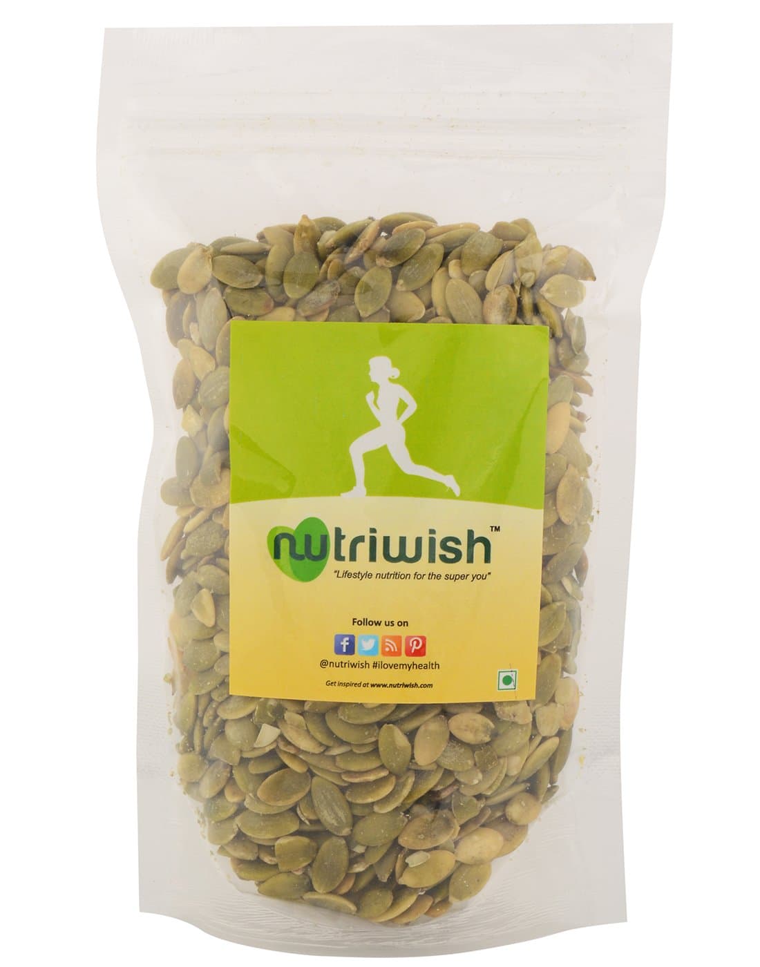 Nutriwish Premium Raw Pumpkin Seeds 200 gm (Without Shell)