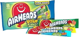 SOUR Candy Bars, Sour Watermelon Punch, Blue Blast, Lemon Berry Squeeze, 9 Bar Movie Theater Box