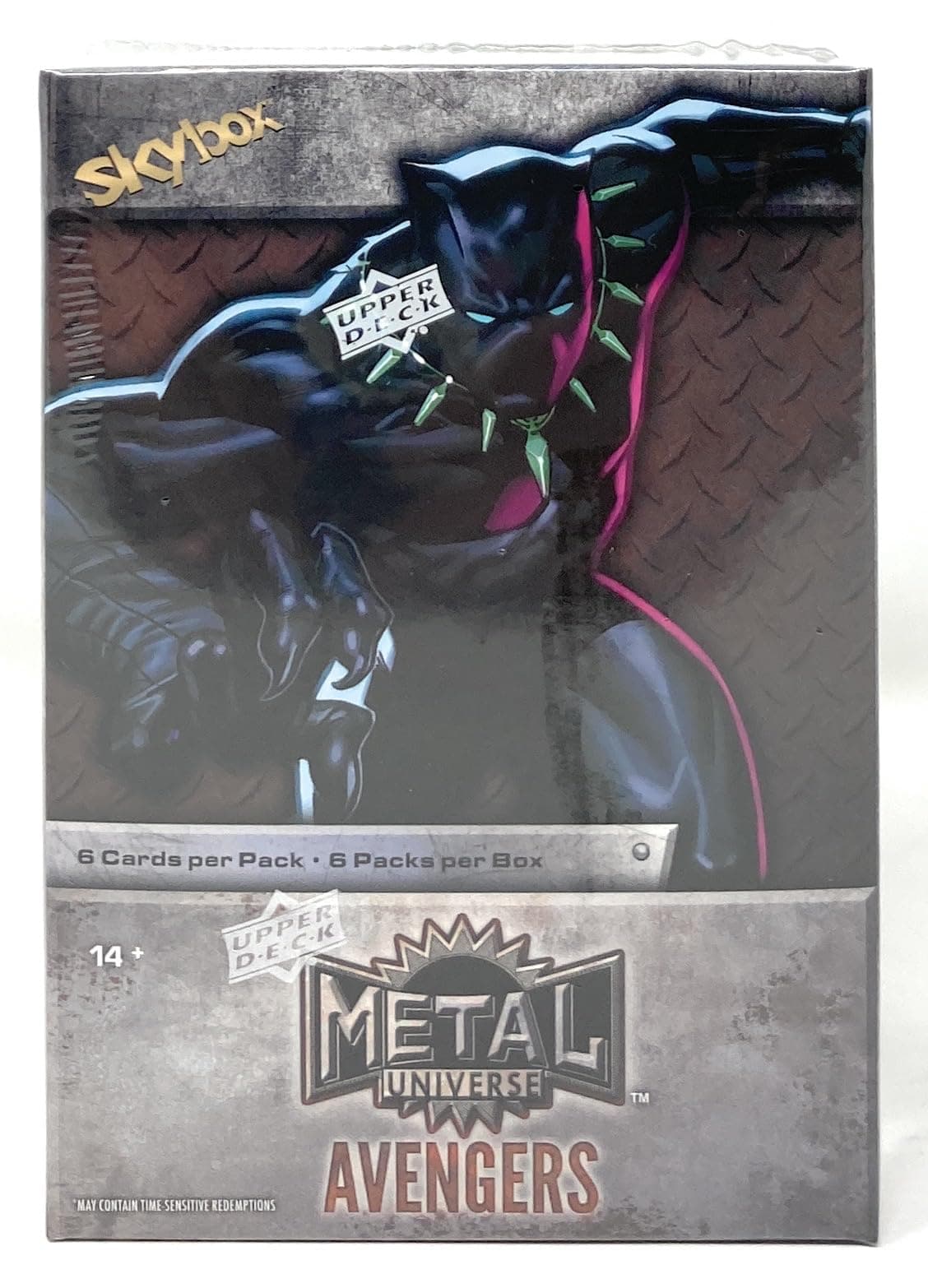 Upper Deck 2024 Skybox Metal Universe Marvel Avengers Blaster Box (36 Trading Cards)