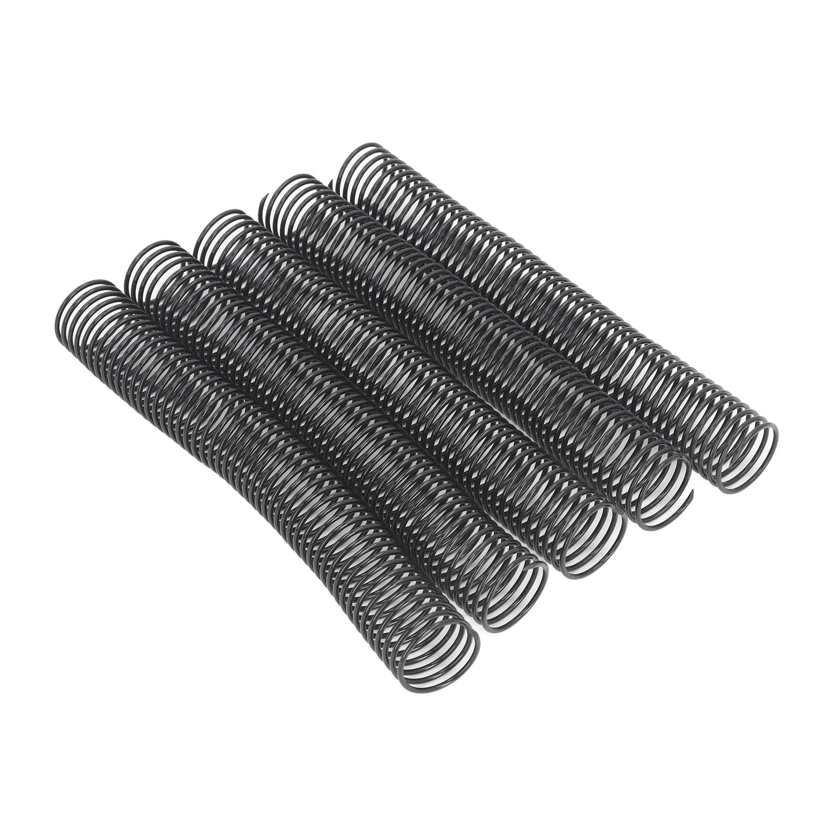 18 Pcs Spiral Binding Coil, Plastic Binding Spirals Spine with 38mm Diameter, 4:1 Pitch, 310 Sheet Capacity, Support 360° Rotation, for Students for Office Documents