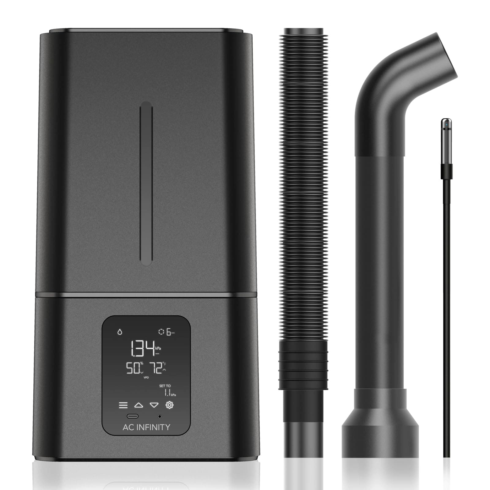 CLOUDFORGE T7, Plant Humidifier 15L with Onboard Smart Controller, Humidity Balance Programming, Commercial Grade Indoor RoomHumidifier for Plants in Grow Tents, Grow Rooms, Greenhouses