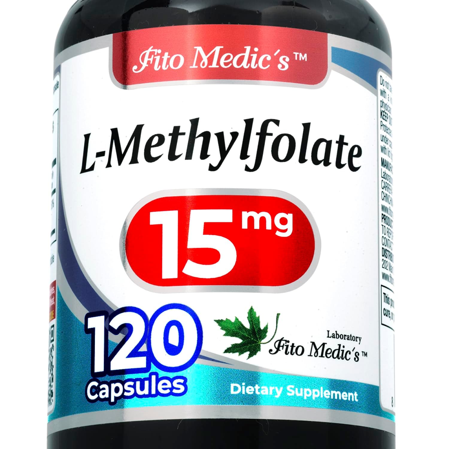 Lab Methylfolate Supplement, Folate Formula, 120 Capsules