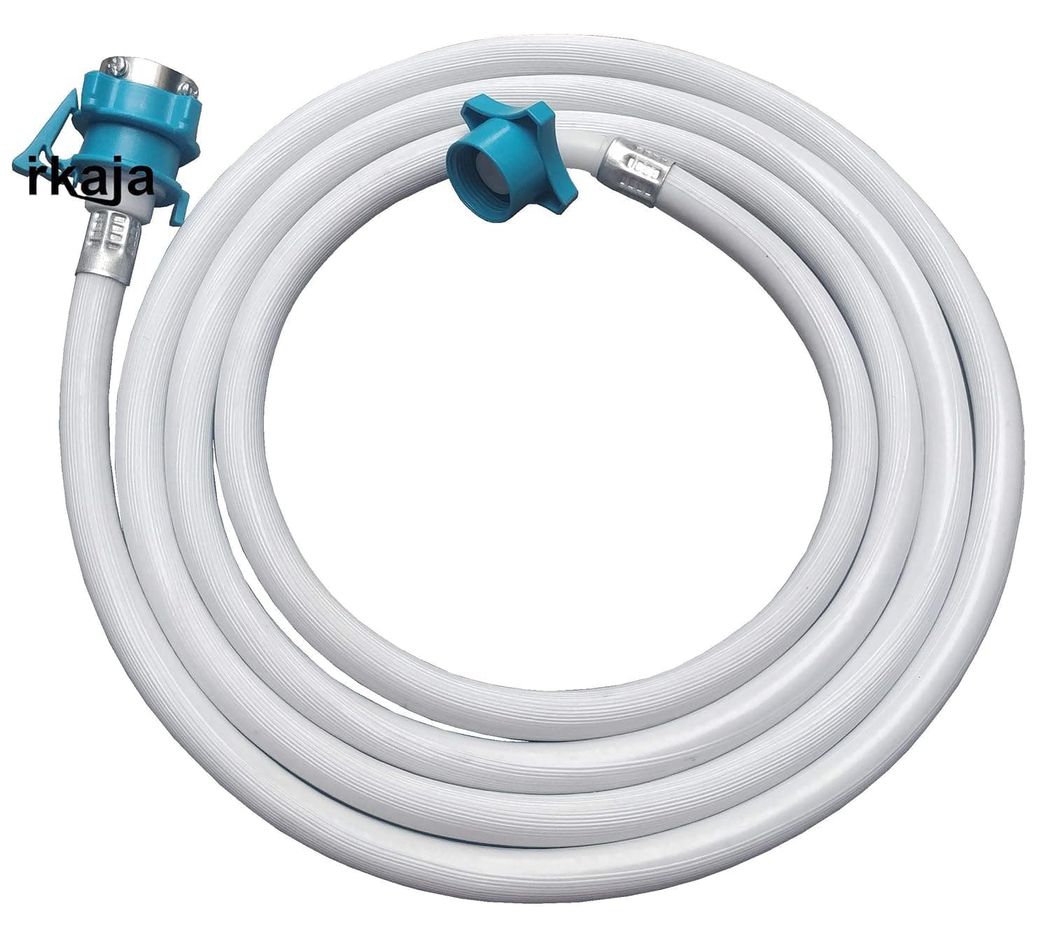 3 Meter Front & Top Load Washing Machine Flexible Inlet Hose Pipe with Lock Type Tap Adapter (3 Meter)