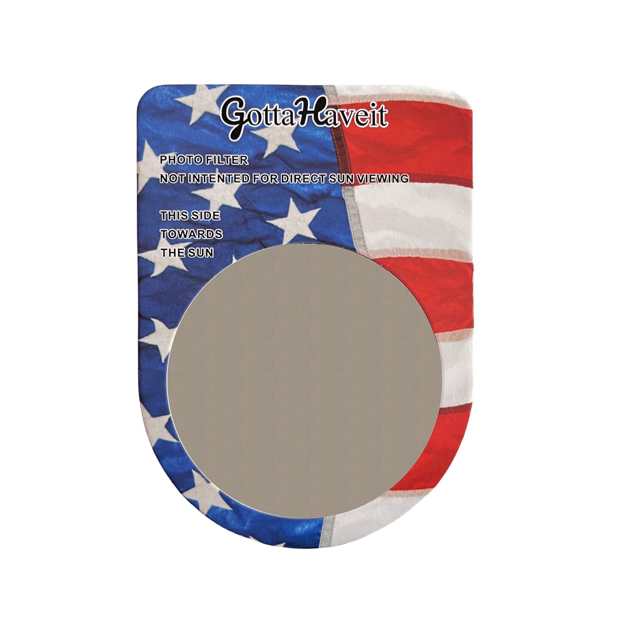 GottaHaveit Unisex Solar Eclipse Glasses - American Flag