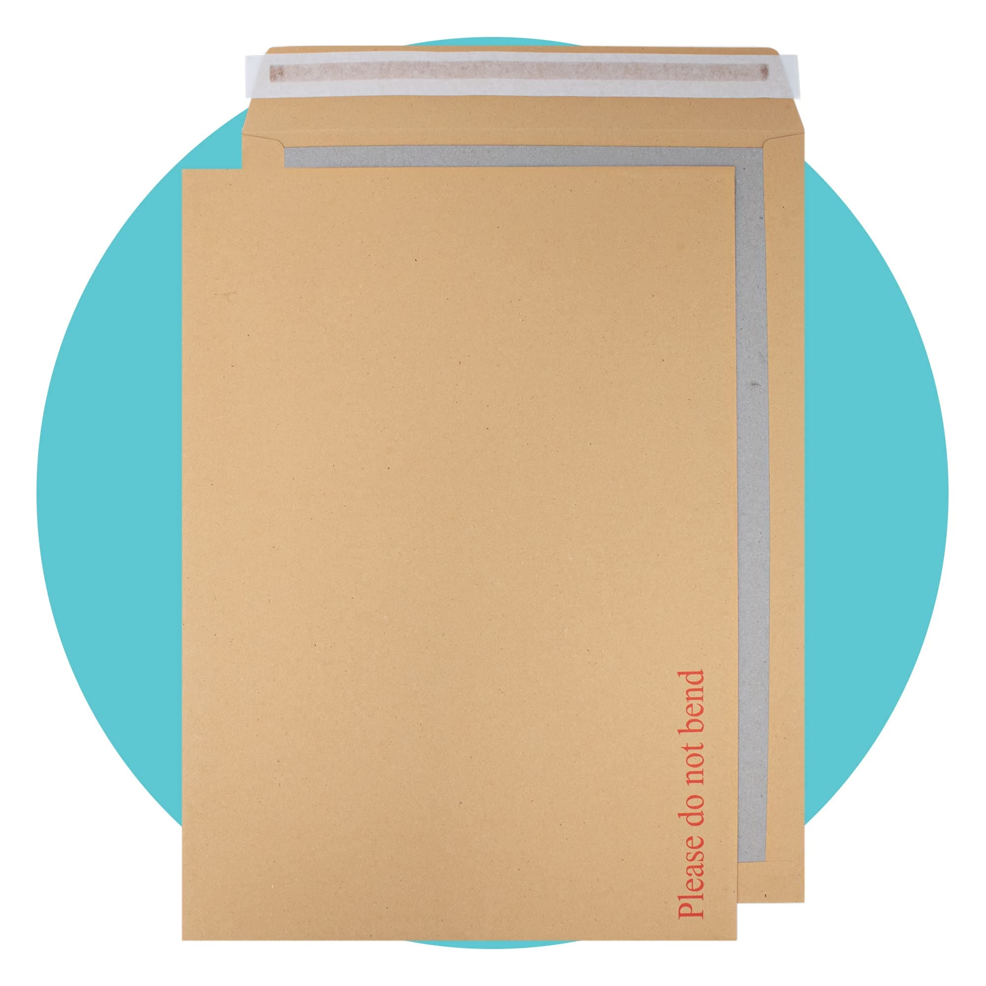 Triplast 50 x A3 C3 Manilla Hard Board Back Envelopes (457x324mm) - Cardboard Backed Mailers with Peel & Seal Strip - Rigid Do Not Bend Envelopes for Mailing Posting Shipping & Storing Documents