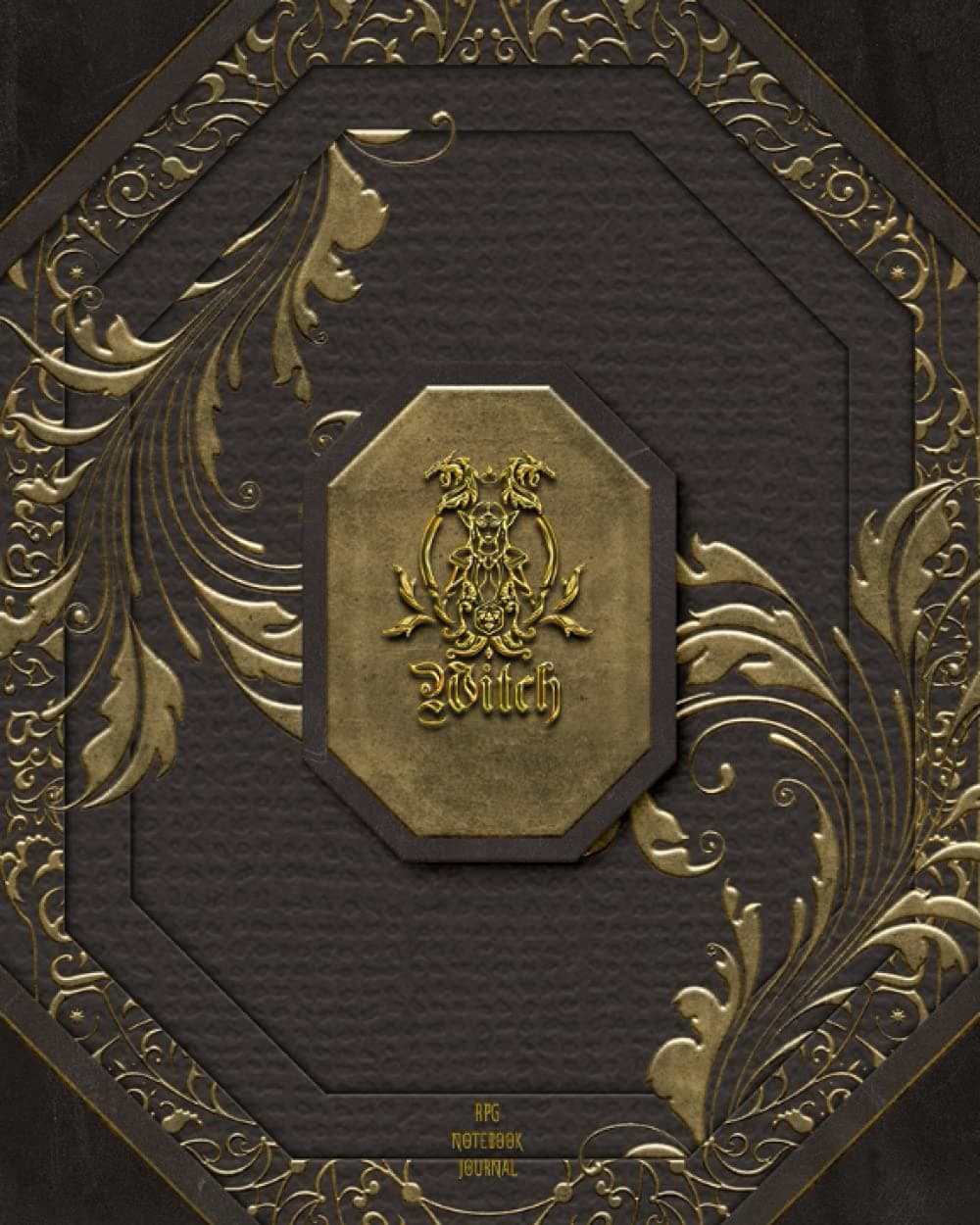 Witch RPG Notebook Journal Left Handed Notebook For Adults Slanted: Role Playing Gamers' Gift Book, 93 Slanted, 41 Isometric., 20 Blank Maps